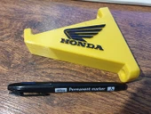 Byr Motosiklet Kaskı Tutucu (askı) Honda T6343990 3D - 1