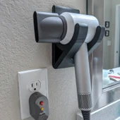 Byr Dyson Saç Kurutma Makinesi Duvara Montaj Aparatı T3928389 3D thumbnail 2