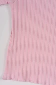 Fırfır Yakalı 2'li Kız Bebek Ribana Takım Pembe - 4