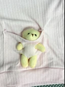 Kız Bebek Basic Eşofman Takımı Bisiklet Yaka Ribanalı Paça Uzun Kol Toz Pembe thumbnail 5