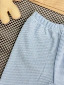 Ayıcık Desenli Erkek Bebek Eşofman Takımı Turkuaz thumbnail 5