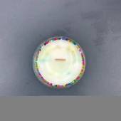 Byr Çok Renkli Kokulu Dekoratif Mum 3D - 3