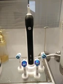 Oral-B pro 750 için yapılmış özel stand Beyaz 2825848 - 1