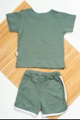 Champion Ayıcık Baskılı Erkek Şortlu Takım  Yeşil thumbnail 2