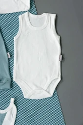Unisex 7'li Zıbın Takımı Krem & Turkuaz - 6