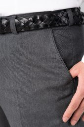 LUCCİO REGULAR FİT KIŞLIK ERKEK GABARDİN PANTOLON - 5