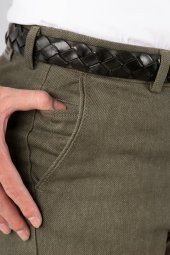 LUCCİO REGULAR FİT KIŞLIK ERKEK GABARDİN PANTOLON - 9