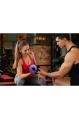 16 Kg Spor 16 Kg Dambıl Seti Mor-siyah 6 In 1 Fitness Set Dambıl Seti Vinyl Mor - 4