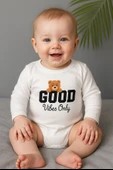 Good Vibes Only Baskılı Uzun Kollu Body thumbnail 1