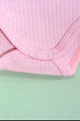 Unisex Tavşanlı Askılı Body Pembe - 4
