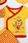 Galatasaraylı Aslan 5'li Yenidoğan Takımı Sarı-Kırmızı - 4