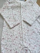 Mürdüm Bebek Tulum, Zıbın Takım İnterlok Kumaş , Çıt çıtlı Uzun Kollu, Şapkalı Seti - 3