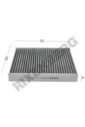 VW POLO V 1.0- 1.2- 1.2TDI- 1.4- 1.4TSI- 1.4TDI- 1.6- 1.6TDI (2010>) POLEN FİLTRESİ - 1