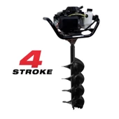 Tomking EA144P Çift Helezonlu 4 Zamanlı Toprak Burgu Makinası 200 mm 4 Hp thumbnail 1