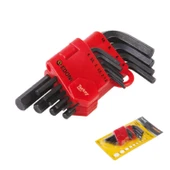 Edoni 120 mm 10 Parça Siyah 6 Köşe Alyan Seti - 1