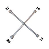 4'lü Artı Bijon Anahtarı - Tek Anahtar ile 4 Farklı Jant Somunu Sökün! - 1