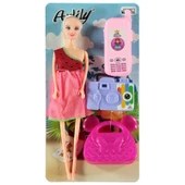 30 cm Aksesuarlı Manken Bebek  4462 - 1