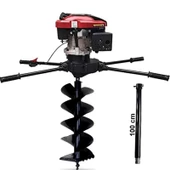 Gardenpro 1P70F Loncin Motorlu Toprak Burgu Makinası 7 Hp 300 mm - 1
