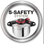 Tefal P4620768 Clipso Minut Easy 6 Litre Düdüklü Tenrece, 1510001237 - 8