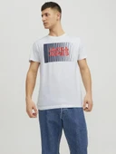 Jack Jones Corp Logo Erkek Tişört 12233999 - 2