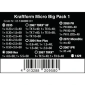 WERA Kraftform Micro Big Pack 25 Parça Mikro Tornavida Takımı - 10