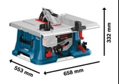 BOSCH GTS 18V-216 Akülü Tezgah Tip Yatay Daire Testere 18 Volt 216 mm (Akü ve Şarj Aleti Hariç) - 11