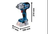 BOSCH GDS 18 V-450 PC Şarjlı Somun Sıkma Makinası 18 Volt 450 Nm - 6