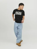 Jack Jones Corp Logo Regular Fit Erkek Tişört 12151955 - 3