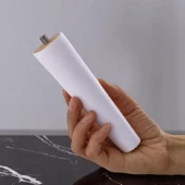 2 Adet Ahşap Ayak 15 Cm Beyaz M8 Civatalı Bağlantı Aparatlı Dolap Mobilya Koltuk Kanepe Destek Ayağı Ayakları thumbnail 2