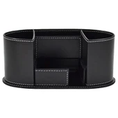 Mimaks Masa Üstü Kalemlik 4 Bölme Suni Deri DK-27 - 1