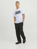 Jack Jones Corp Logo Regular Fit Erkek Tişört 12151955 - 4