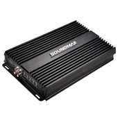 SOUNDMAX SX-4000.1D-1 OHM 4000W RMS-PROFESYONEL-BAS KUMANDALI-MONO ANFİ - 1