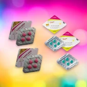 Lady-Era 130 Mg 4'lü x 2 Dizi Bayan Uyarıcı Tablet+ajanta 130mg 4'lü x 2 Dizi 2in1 action Destekleyici istek artirici tablet - 1