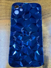 I Phone 11 Uyumlu Metalık  Prizma Telefon Kılıfı - 3