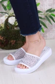 Fort 35035 Diva Comfort Dantel Taş Detaylı Kadın Terlik thumbnail 7
