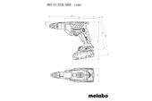 METABO HBS 18 LTX BL 3000 Akülü Alçıpan Vidalama 18 Volt 2.0 Ah thumbnail 3