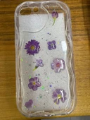I Phone 14 Uyumlu Sılıkon Cıceklı   Telefon Kılıfı - 2