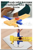 Daire Keser Maket Bıçağı Ayarlanabilir 11 Parça 1 Paket Yüksek Kaliteli PVC Hassas Daire Kesici Kesme Pusula 15cm thumbnail 3