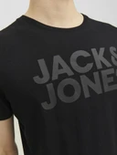 Jack Jones Corp Logo Regular Fit Erkek Tişört 12151955 - 5