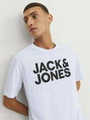 Jack Jones Corp Logo Regular Fit Erkek Tişört 12151955 - 3