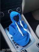 Vites Kapşonu Sweatshirt Vites Süsü Vites Koruyucu Mavi - 4