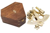 DENİZCİLİK GRUBU-Marine Pirinç Aksesuar-SEXTANT-21,5x19x11 CM-JTTR2709 - 1