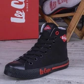 LEE COOPER Orthopedix 30002 Unisex Bilek Boy Keten Sneaker Spor Ayakkabı Siyah - 6