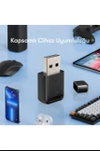 Bluetooth Kablosuz Mini Araç Kiti Wireless Usb Aux Dönüştürücü + Bilgisayar Laptop Aktarıcı Çevirici - 2