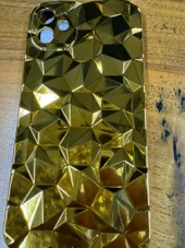 I Phone 11 Uyumlu Metalık  Prizma Telefon Kılıfı - 4