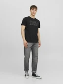 Jack Jones Corp Logo Regular Fit Erkek Tişört 12151955 - 4