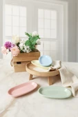 Keramika Mix Hitit Kayık Tabak 16 Cm 4 Adet 103-307-405-551 - 1