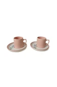 Keramika Keramika Elegant Blossoms Pembe Kahve Takımı 4 Parça 2 Kişilik 21793 - 7