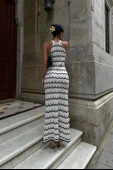 Melina Ajurlu Halter Yaka Elbise 2774 - 4