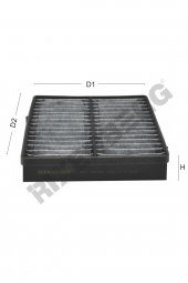 MERCEDES-BENZ M W163 ML230- ML320- ML350- ML430- ML500 (1998-2005) POLEN FİLTRESİ - 1